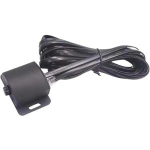 Car Audio Volume Control Knob with Adjustable Subwoofer Bass Gain Switch, Universals In-Line Remote for Automotive Speakers and Sound Systems, Black PVC Shell for Easy Installation