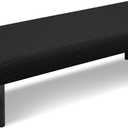 Stretch Bench Covers, Bench Seat Covers, Bench Cushions Covers, Printed Bench Seat Protector, Washable Bench Slipcover, Rectangle Bench Covers for Dining Room, Living Room, Kitchen(Argyle black)