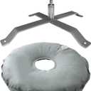 Cross Base Stand for Feather Flags, Heavy-Duty X Base Flag Stand, Portable Swooper Flag Pole Base for Indoor Outdoor Use