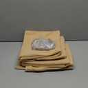 20×10ft Champagne Tulle Backdrop Curtain with Lights String for Parites, Sheer Curtain Backdrop Drapes for Wedding Party Home Decorations