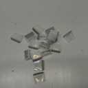 Rectangle Chair Leg Protectors for Hardwood Floors,16 PCS Silicone Covers to Protect Wood Tile Floors Felt Pads Furniture Leg Caps Reduce Noise. Easy to Move.(Clear,0.75 x 1.5 Inch,Rectangle)