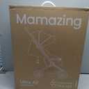 MAMAZING Lightweight Baby Travel Stroller with Carbon Fiber Frame, Compact & Airplane-Friendly, One-Handed Folding Design, 11.6 lbs, Perfect for Toddlers, Simply Taupe (Simply Taupe, No organizer & cushion)