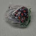 TASHEHE Women's Bikini Set High Leg Cut Double Straps Cute Triangle Swimsuit High Waist Two Piece Bathing Suit (Dark Blue / Floral / 402) Small