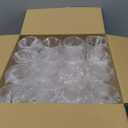 FOCUSLINE 32 Pack Plastic Drink Cooler  Glasses Stemless, 12 Oz Crystal Clear Disposable  Drink Cooler Cups, Reusable Plastic  Drink Cooler  Glasses for Parties Weddings, Shatterproof Recyclable and BPA-Free