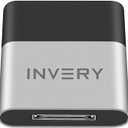 INVERY DockLinQ Pro 30 pin Bluetooth 5.0 Adapter Receiver for Bose Sounddock and Other 30pin iPod iPhone Music Docking Station(Not for Cars)