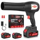 Leaf Blower Cordless with Battery and Charger, 1000,000 RPM,One-Touch Lock Mode, Lightweight Handheld Design,Blower for Patio Cleaning,car Blowing Water, Blowing Leaves and Dust