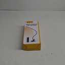 Glocusent 38 LED Clip On Light: 5W Eye Caring Book Lights for Reading at Night - 5 Color & 5 Brightness with a Remote, 30-Min Auto Off Timer, Multi-Purpose Clip Lamp for Bed Reading/Studying/Working