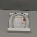 JISULIFE Portable Neck Fan, Hands-Free Bladeless, 5 Speeds, 4000 mAh Battery Operated Wearable Personal Fan, Twistable, Rechargeable, Gift for Women Men-Grey