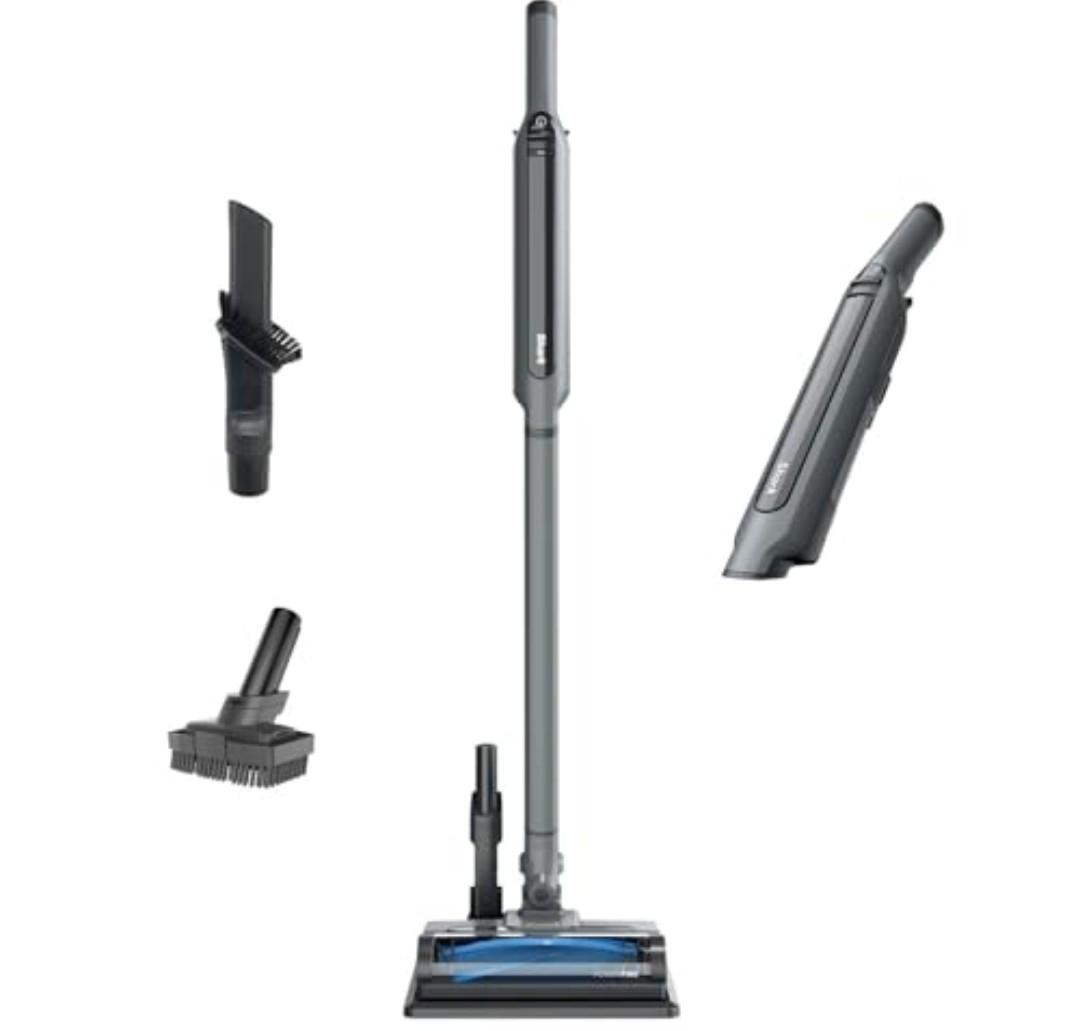 Shark WANDVAC System Pet Ultra-Lightweight Powerful Cordless Stick Vacuum with Charging Dock, WS642, Grey