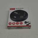 GPX PC332B Portable CD Player with Anti-Skip Protection, FM Radio and Stereo Earbuds - Black