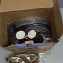 2026 New Years Decorations, 350PCS Black and Gold Party Supplies Disposable Dinnerware Set w/Black Gold Dot Paper Plates Napkins Cups Gold Plastic Fork Knives Spoon for Women Men Birthday Anniversary