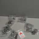 Crtiin 6 Pcs Outdoor Business Card Holder Clear Waterproof Acrylic Business Card Holder Wall Mount for Car with Take One Sticker for Office Store Trucks Wall, 4.25 x 1.46 x 2.87 Inch