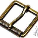 1.5"(38mm-40mm) Belt Buckle Roller Single Prong Heavy Duty Replacement Buckle Belt Accessories