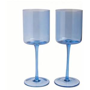 Core Home Wine Glass 2-Pack, 14oz, 2 Pack, Blue