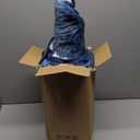 Bedsure Waterproof Blanket for Bed - Sherpa Fleece Waterproof Dog Blankets for Large Dogs, Pet Blankets for Bed/Couch/Dog Crate, Soft Plush Reversible Furniture Protector, Queen Size, 90"x86", Blue