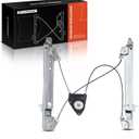 A-Premium Power Window Regulator Without Motor Compatible with Dodge Caliber 2007-2012 Hatchback Front Driver Side