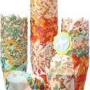 500 Counts Christmas Tulip Cupcake Liners Birthday Party Muffin Cupcake Baking Liners Grease Proof Cake Liner Holders for Fall Christmas Birthday Party(Maple)