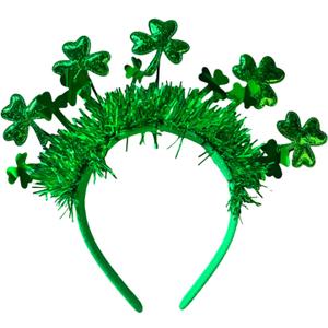 2 x St Patricks Day Headband Shamrock Headbands St Patricks Day Accessories for Women