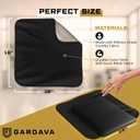 Faraday Blanket - New for 2026 - Protection Faraday Fabric Technology for Electromagnetic Shielding from Laptop, Cell Phone, and Wireless RF Emissions, 3rd Party Tested, Black