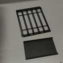 Reusable Bags Drying Rack, Foldable Plastic Bags Dryer for Ziplock Lerine Silicone Gallon, Snack, Sandwich Storage Bags, Black