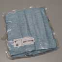 decorUhome Spring Chenille Decorative Throw Pillow Covers 20x20 Set of 2, Farmhouse Textured Square Neutral Solid Accent Pillow Covers for Couch Sofa Bed Living Room Home Decor, Turquoise