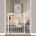 Fairy Baby 4.72in Extensions for Walk Through Baby Gate Auto Close White Child Safety Gates Extends Wide Openings White