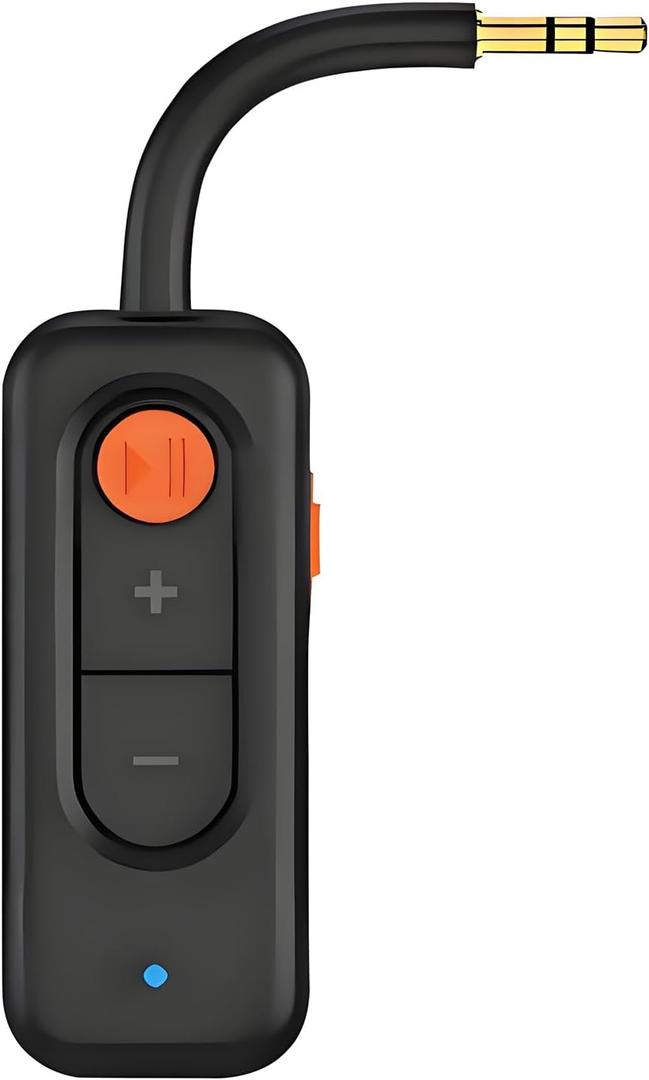 Bluetooth 5.4 Transmitter and Receiver,2-in-1 Wireless Adapter,Bluetooth Audio Adapter with 3.5mm AUX Stereo Output for TV,PC,car, Headset,Headphone,Earbud Home Stereo System