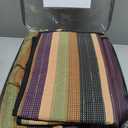 Madison Park Quilt Rustic Southwestern - All Season, Breathable Coverlet Bedspread, Lightweight Bedding, Shams, Decorative Pillow, King/Cal King(104"x94"), Yosemite, Stripes Purple/Teal 6 Piece