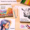 ARTISTIC EYE 5.5X8.5 Premium Sketch Book Set, Pack of 3 (300 Sheets), 68lb (100gsm), Spiral Bound, Acid-Free Drawing Paper, Perfect for Most Dry Media, Ideal for Beginners & Professionals (Set of 3)