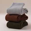 Honeycomb Style Man Socks 3 Pairs Set