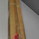 Furnishh No Dig Ground Anchor - 27" U Model Post Stake for Mailbox and Fence Posts, Black (1 Pack)