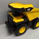 Cat Construction Toys, Steel Dump Truck 16" - Real Steel Body, Working Dump Bed, Oversize All-Terrain Wheels, Heavy-Duty Construction Vehicle for Indoor/Outdoor Play, Kids Ages 3 +