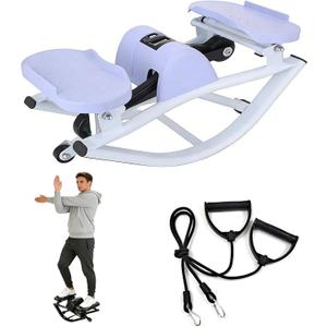 Lhanel Rock Stepper, Lhanel Stepper, Side-to-Side Exercise Machine,Burn Fat Faster in 15 Minutes, with Digital Display & Anti-Slip Mat