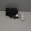 LitHome 48FT Color Changing Icicle Lights for Outside with Remote, 35 Colors Christmas Icicle Lights Outdoor Plug in, Warm White Icicle Light Indoor Connectable for Holiday Party Bedroom Decor (RGB (Red, Green, Blue))