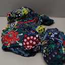 Smiry Printed Couch Cushion Covers, Stretch Soft Couch Covers for Sofa, Washable Non-Slip Sofa Slipcover Furniture Protector for Indoor and Outdoor (3 Pack, Blue Green)