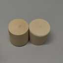 Weysat 2 Pcs Wine Barrel Cork Plug Stopper 2 Inch Whiskey Barrel Bung Hole Plug Oak Wood for Whiskey Beer Bottle Crafts