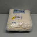 H.VERSAILTEX 4 Piece Stretch Sofa Covers for 3 Cushion Couch Covers for Living Room Furniture (Base Cover Plus 3 Seat Cushion Covers) Upgraded Thicker Jacquard Fabric (Sofa, Cream) (Large)