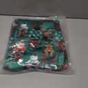 ANGELGGH Family Matching Christmas Onesie Pajamas, Vacation Cute Printed One Piece Pajamas, Xmas Hooded Holiday Sleepwear (Medium, Green Plaid Santa)