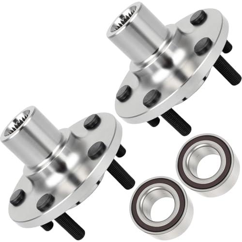 ECCPP 2pcs Front Wheel Hub Bearing Assembly NT510110 2012-2018 for Ford Focus,for Ford C-MAX 2013-2018