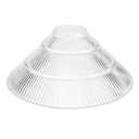 Glass Pendant Light .87X7.87X3.34 Inch Replacement Lampshade Cover for Hanging Lamp Chandelier Fixture with Creative Modern Texture