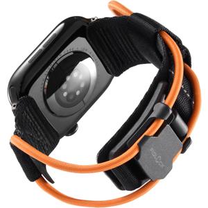 Performance Band Compatible with Apple Watch Ultra Band 49mm 46mm 45mm 44mm 42mm, Gorpcore Design Sport Loop Strap for iWatch 49mm (Ultra 3/2/1), 46mm(11/10), 45mm(9/8/7), 44mm(SE3/SE2/SE/6/5/4), 42mm(3/2/1)