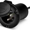 ProMariner 51300 Black Univeral AC Plug Holder +