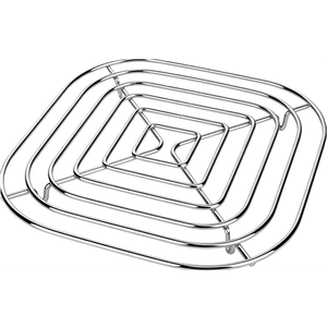 2 Pack Stainless Steel Rack Compatible with Ninja Crispi Pro Air Fryer AS101CY, Ninja Crispi Accessories Metal Rack, Replacement Rack for Ninja Crispy Glass Container, Dishwasher Safe, Heat Resistant