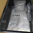 WoofiGo Enclosed Stainless Steel Cat Litter Box with Lid, XL Extra Large Litter Box for Big Cats, Metal Litter Pan High Sided, Never Absorbs Odors, Anti-Urine Leakage, Easy Cleaning, Include Scoop