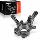 A-Premium Front Left Suspension Steering Knuckle Compatible with Mitsubishi Lancer 2008-2017, Outlander 2007-2018, Outlander Sport 2011-2017, Driver Side,With ABS Mounting Hole