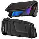 COOWPS P3 for Nintendo Switch 2 Case with Flip Stand, Military-Grade Protection, Non-Slip Ergonomic Grip, Dock Compatible Accessories Full Protection Front Cover with 12 Game Card Slots
