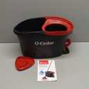 O-Cedar EasyWring Microfiber Spin Mop, Bucket Floor Cleaning System, Red, Gray, Standard