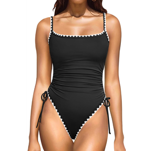 Daci Women's Sexy One Piece Swimsuit - Tummy Control Bathing Suit High Cut Brazilian Swimwear 2025 M