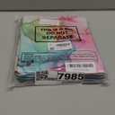 Teling 9 Pack Stretchable Jumbo Fabric Book Covers Colorful Durable Washable Reusable Nylon Protective Covers for School Textbooks Hardcover Paperback Books 9 x 11 Inches(Marble)