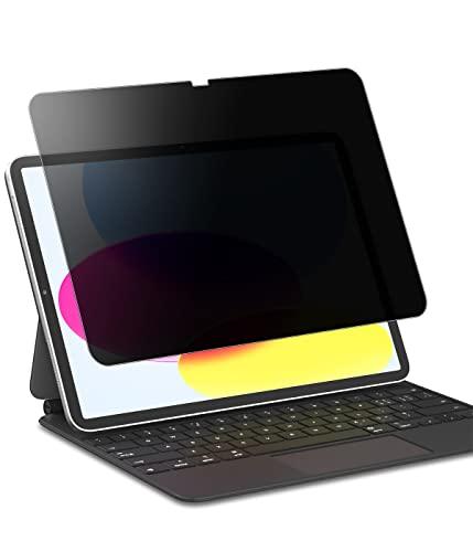 FILMEXT Privacy Screen Protector for iPad (A16) 11th/10th Generation (2025/2022) A3354 A3355 A3356 A2696 A2757 A2777 A3162, Anti-Spy Anti Blue Light Glare Landscape Privacy Filter Matte PET Screen